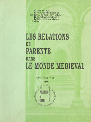 cover image of Les relations de parenté dans le monde médiéval